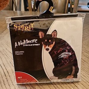Nightmare on elm Street dog sweater size M NWT